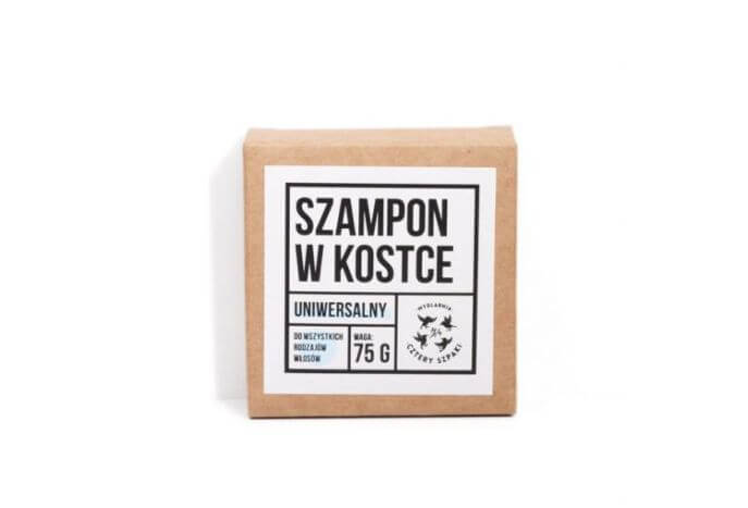 CZTERY SZPAKI Szampon do włosów w kostce 75g
